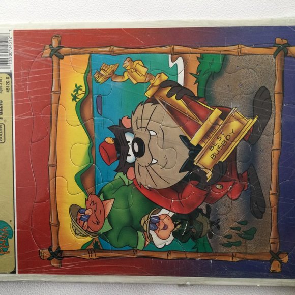 4 vintage puzzles Magilla Gorilla, Sesame street, Taz Mania, Rudolf age 3-7 - Picture 2 of 7
